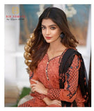 BIN HAMEED BY RANA ARTS (ANCHAL)- DARK ORANGE