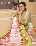 TAWAKKAL NAINA LINEN PRINT(ORIGINAL WINTER WEAR)- GREEN