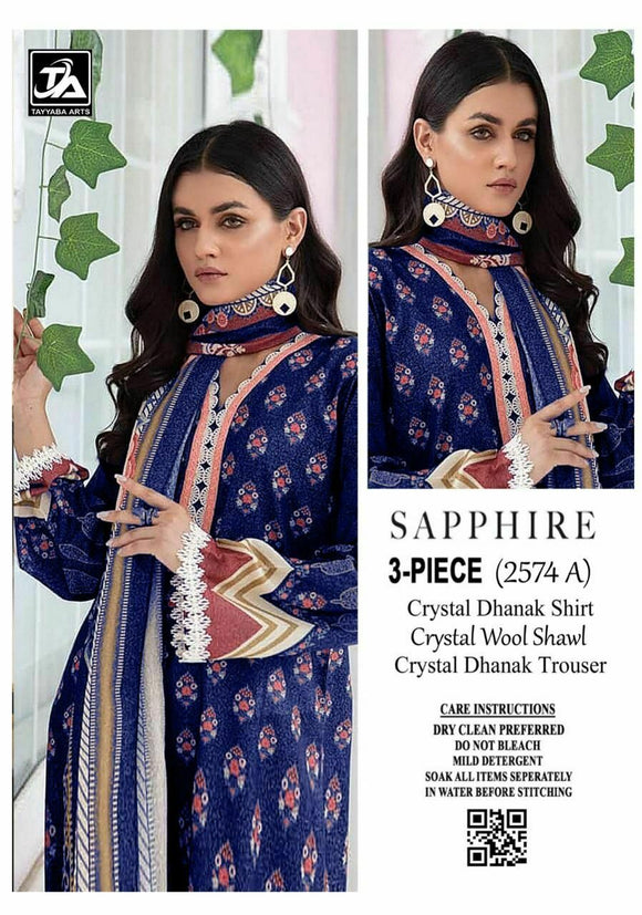 SAPPHIRE KHADDAR- NAVY