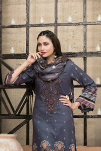 TAWAKKAL FABRICS AANGAN - NAVY