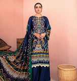 Farasha by Abisha fabrics - NAVY