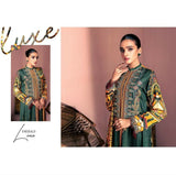 Farasha by Abisha fabrics - DARK GREEN