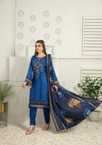 TAWAKKAL FABRICS SEHER - BLUE