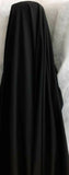 Best Selling Jet Black Women Abaya Maxi Dress Material